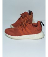 Adidas Mens Originals NMD R2 Primeknit Shoes BY9915 Burnt Orange Size 8 ... - £38.91 GBP
