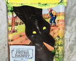 Happy Easter Palmer 8” Solid Milk Chocolate Bunny W Peter Rabbit Story B... - $9.78