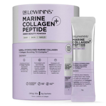 Dr LeWinn&#39;s Marine Collagen Peptide+ Inner Beauty Berry Flavour Powder - £105.21 GBP