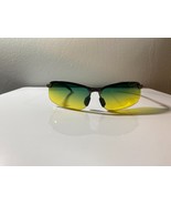 Men&#39;s night vision sunglasses with black frame and green/yellow gradient... - €8,61 EUR