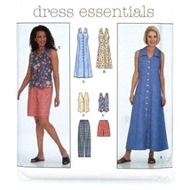 Simplicity Sewing Pattern 8205 Misses Petite Dress Vest Pants Shorts Siz... - $8.96
