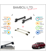 Bamboli 29.5&quot; Ski Carrier &amp; Silver Cross Bar Set For Cadillac XT-5 2018-... - $217.08