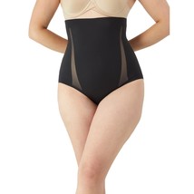 MAIDENFORM Flexees High Waist Brief SCULPTS Ultra Firm Cool Comfort Blac... - $8.85