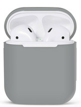 OEM Gray Silicone Case Cover Protective Skin Charging Case For Apple Airpod - £5.06 GBP