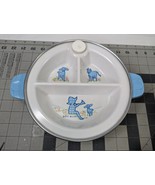 Excello Divided Dish Boy Blue Warming - $14.95