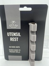 Zulay Kitchen Silicone Utensil Rest BPA-Free Spoon Drip Pad Heat Resistant - $77.47 MXN