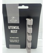Zulay Kitchen Silicone Utensil Rest BPA-Free Spoon Drip Pad Heat Resistant - $4.25