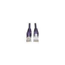 Tripp Lite N001-005-PU 5FT CAT5E / CAT5 Snagless Molded Patch Cable RJ45 M/M Pur - £18.88 GBP