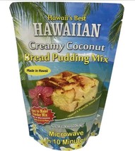 Hawaiis Best Creamy Coconut Bread Pudding Mix 8 Oz - £21.66 GBP