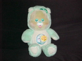 11&quot; Bedtime Care Bear Cub Plush Toy By Kenner From 1986 With Flocked Fac... - £77.66 GBP