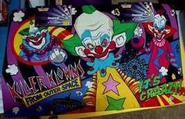 Killer Klowns From Outer Space Doormat Rug 18&quot; X 30&quot; Halloween Cult Classic - £39.14 GBP