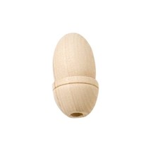Bulk Hardware BH00345 Large Wooden Pull Cord Acorn - Pack of 2  - $6.00