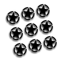 9X Military Invasion Victory Star Decal Sticker 2&quot; Fits Wrangler Pickup Car - £12.44 GBP