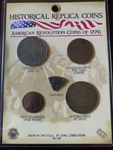 Coins of The American Revolution - Replicas - 1776 - £9.72 GBP