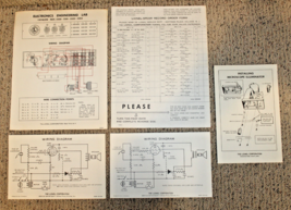 5 Lionel Postwar Engineering Lab Microscope Records 33 45 78 Instruction... - £31.54 GBP