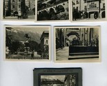 Innsbruck Austria Mini 10 Black and White Photo Set 1920&#39;s - $13.86