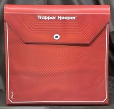 Mead Trapper Keeper, Red 3 Ring Binder Folio Pocket 2013 Retro Style - £14.41 GBP