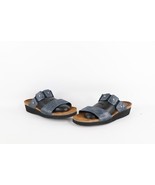 Vintage Naot Womens 8 Distressed Jeweled Leather Platform Wedge Sandals ... - $59.35