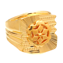 bis 916 seal sparkle gold ring size us 6.5 for great grand parents first communi - $1,419.00