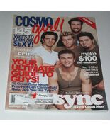 N SYNC Cosmo Girl! Magazine Vintage 2002 Band Of Brothers Justin Timberlake - $642.61 MXN