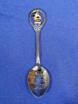 Vintage Walt Disney World Collector’s Spoon w/Dangling Mickey Mouse Charm 3.5” L - £13.44 GBP