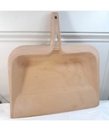 Vintage Rubbermaid DUSTPAN Dust Pan Heavy Rubber 2001-20 almond tan cream - $50.00