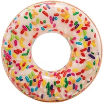 Intex - Large Inflatable Float, 39 &#39;&#39; Diameter, Sweet Donut Pattern - £20.51 GBP