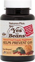 Natures Plus - Say Yest to Beans - enzymes - prevent gas - open - 50+ capsules - £9.59 GBP