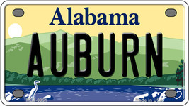 Auburn Alabama Novelty Mini Metal License Plate Tag - $14.95