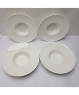 8 1/2&quot; Large Rimmed Soup  Pasta 22 Cm Restaurant Salad Bowls Lot of 4 - $46.77 CAD