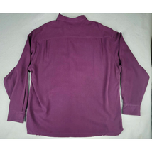 Tommy Bahama Shirt Men&#39;s Size 2XL Catalina Twill Purple Wine Silk Button Up - $69.27