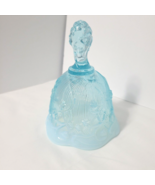 Fenton Aqua Light Blue Opalescent Lily Of The Valley Bell Art Glass - $33.30 CAD