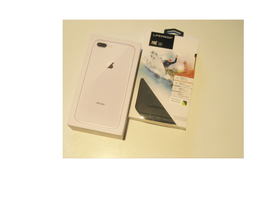 Near Perfect Silver  SPRINT  64gb  Iphone 8+  A1864  Deal!! - £315.67 GBP