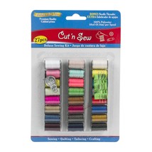 Cut N Sew 27 Piece Deluxe Needle and Thread Sewing Kit - £3.94 GBP