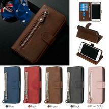Nokia 1 Plus 4.2 3.2 2019 Wallet Zipper Case Leather Cars Magnetic Stand... - $52.85