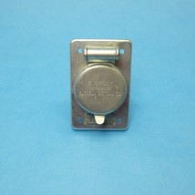 Russellstoll 8304 Pin &amp; Sleeve Receptacle W/Cover 3P/4W 30A 250VAC/DC 50... - $249.99