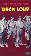 VHS - The 4 Marx Brothers in &quot;Duck Soup&quot; - $2.92