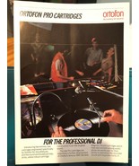 ORTOFON PRO CARTRIDGES BROCHURE SINGLE PAGE BROCHURE/SPEC SHEET - $8.21 CAD
