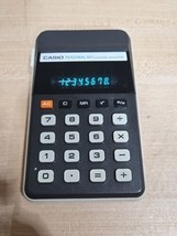 Vintage 1979 Casio Personal M-1 Electronic Calculator Hand Held 5&quot;x3&quot; Ma... - $16.70