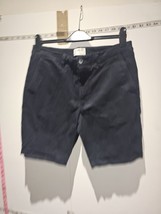 Mens Ex M&amp;S Black Jeans Shorts Size 32 Express Shipping - £13.49 GBP