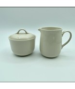 Corelle by Corning SANDSTONE Sugar Bowl w Lid and Creamer - €25,47 EUR