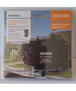 SIEMENS TANDEM PLUG ON NEUTRAL AFCI 20AMP Q2020AFCNP FREE SHIPPING - $96.96 CAD