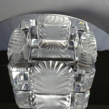 Lalique Ashtray Candy Dish Art Deco Corfou Pattern Crystal Vintage Rene Lalique image 9