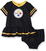 NFL Pittsburgh Steelers Infant Dazzle Dress &amp; Panty Size 3 Month Youth Gerber - £23.50 GBP