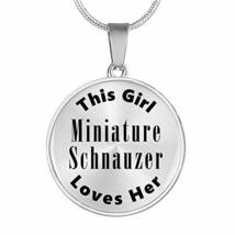 Unique Gifts Store Miniature Schnauzer - Luxury Necklace - £32.43 GBP
