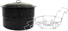 Granite Ware 319802 33-Qt Water Bath Canner with Lid and Jar Rack - £39.14 GBP
