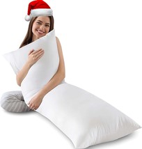 Full Body Pillows for Adults Long Body Pillow Insert for Sleeping Soft Large Bed - £35.22 GBP
