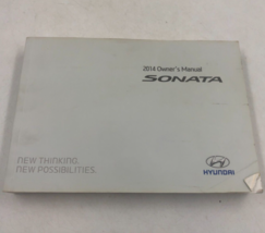 2014 Hyundai Sonata Owners Manual Handbook OEM F04B23058 - £12.35 GBP