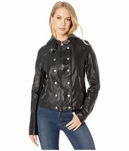 Free People - New Dawn Hooded Faux-Leather Jacket, Size Medium - £104.98 GBP