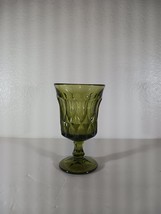 Noritake Perspective Green Water Ice Tea Glass Goblet Vintage - $12.34